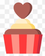 Valentines Emoji Vector Svg Icon - Baking Cup,Emoji Cupcake Rings