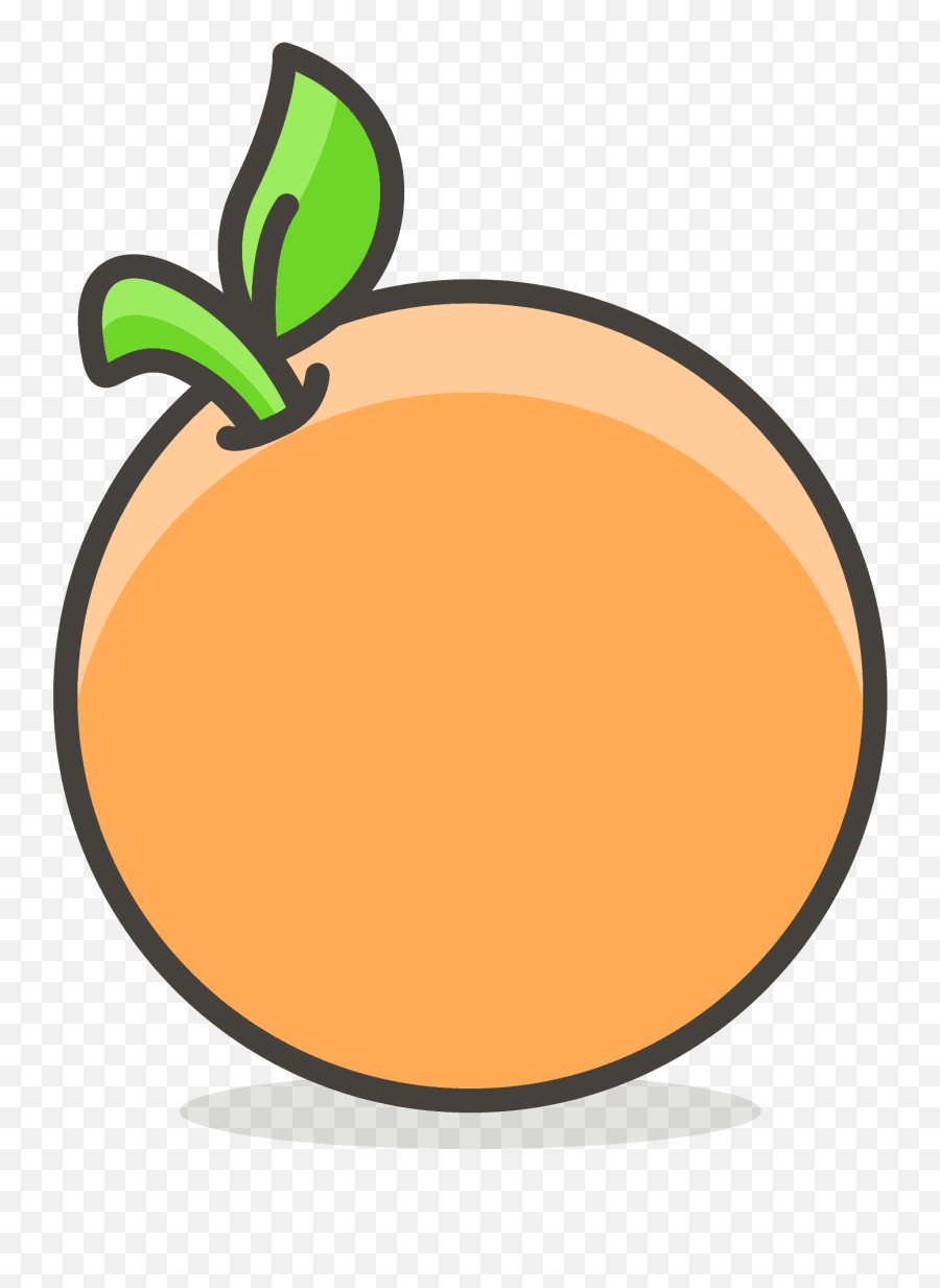 Tangerine Emoji Clipart - Red Robin Logo Comic,Orange Emoji