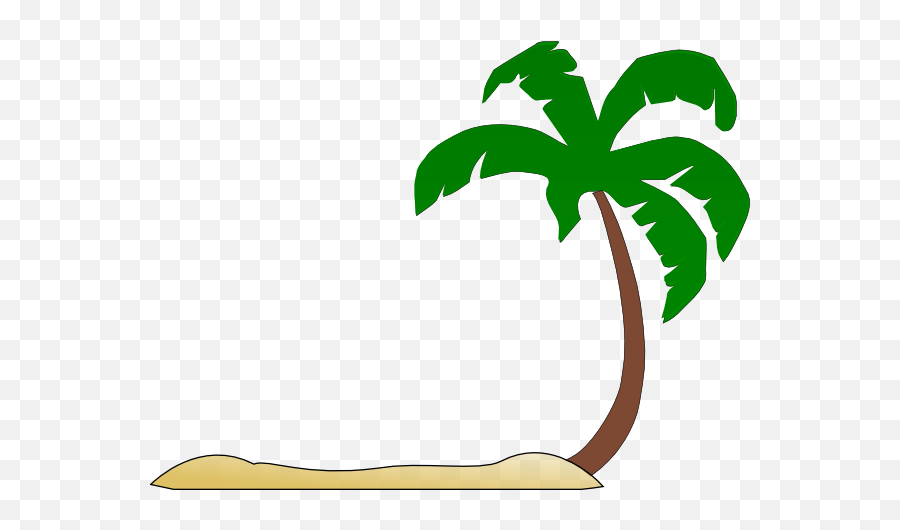 Download Clip Art Png Panda Free Images - Palm Tree On Beach Cartoon Emoji,Beach Emoji Art