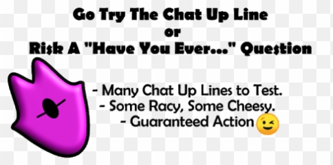 Chat Up Lines - Dot Emoji,Racy Emoji