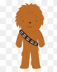 Library Of Star Wars Wookie Jpg Library - Cute Star Wars Character Png Emoji,Star Wars Emoji Yoda