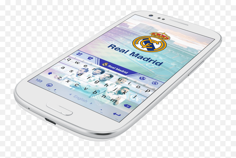Download Emoji Kika Tech Keyboard App - Real Madrid Adroide Telephone,Present Emoji