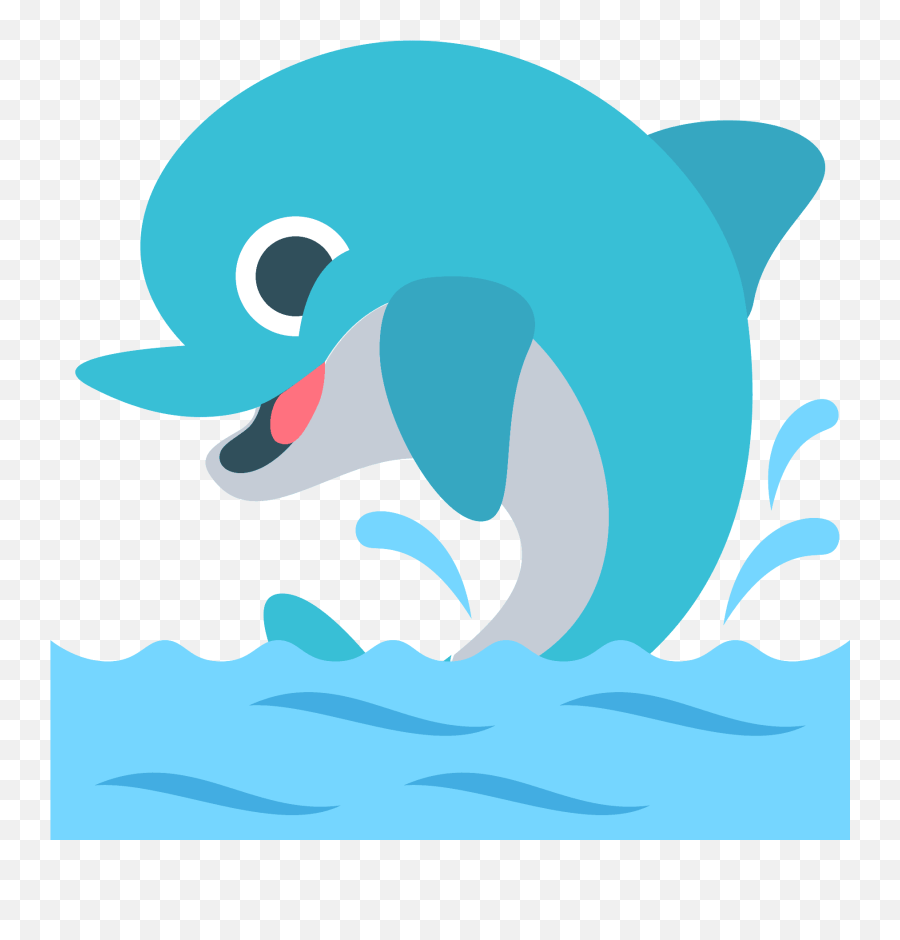 Dolphin Emoji Png - Emoji Dolphin,Dolphin Emoji
