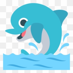 Dolphin Emoji Png - Emoji Dolphin,Dolphin Emoji