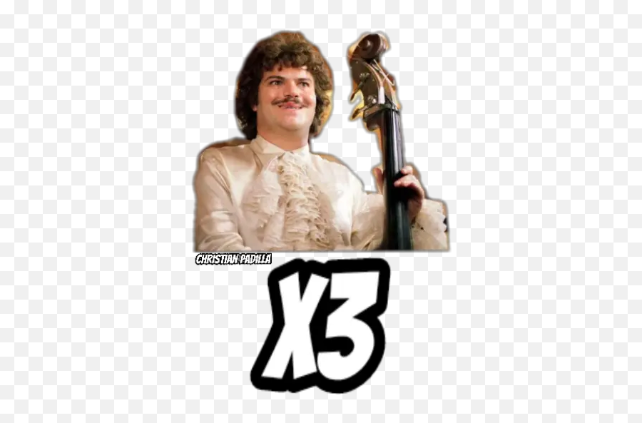 Nacho Libre Stickers For Whatsapp - Nacho Libre I Am Singing At The Party Emoji,Pelicula De Emojis Mexico