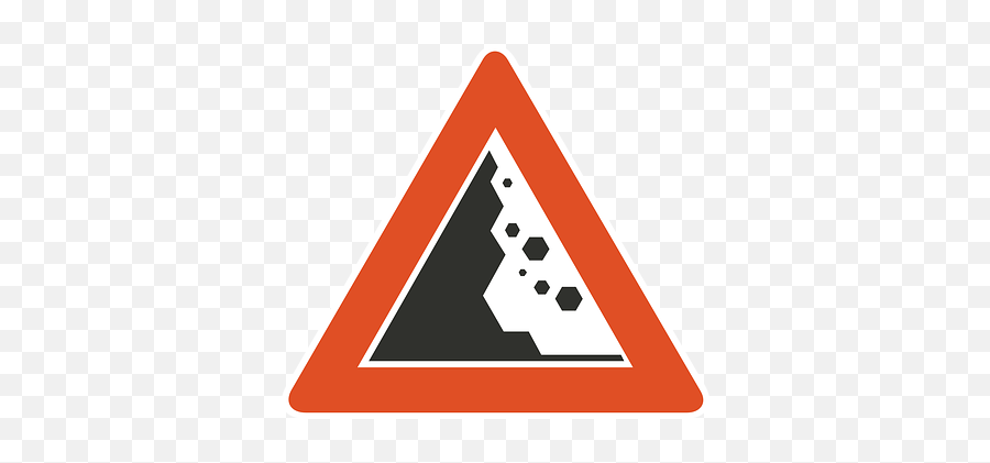 10 Free Falling Rocks U0026 Rockfall Vectors - Pixabay Transparent Falling Rocks Sign Emoji,Emotions Rocks