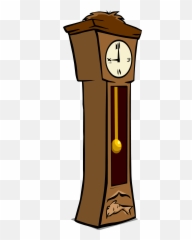 Cartoon Clock - Clock Cartoon On Transparent Background Emoji,Grandfather Clock Emoji