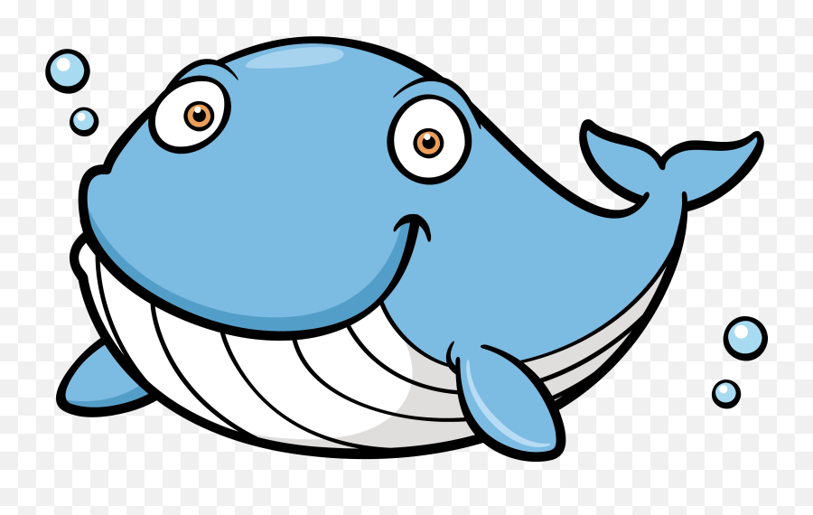 Transparent Whale Clipart Png - Transparent Whale Cartoon Png Emoji,Emoji Whale Images Cartoon