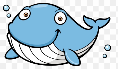 Transparent Whale Clipart Png - Transparent Whale Cartoon Png Emoji,Emoji Whale Images Cartoon