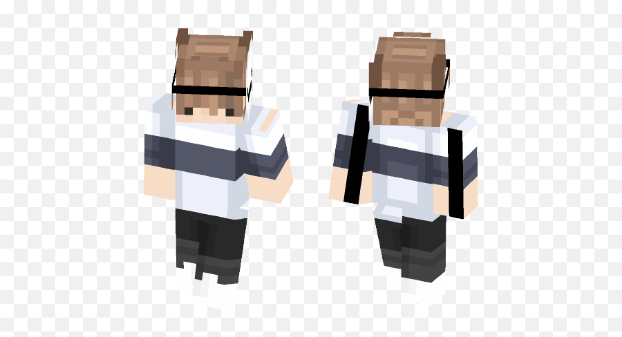 Download Boy With Mask Minecraft Skin For Free - Skin Minecraft Hot Boy Emoji,Emoji Mask You Tuber