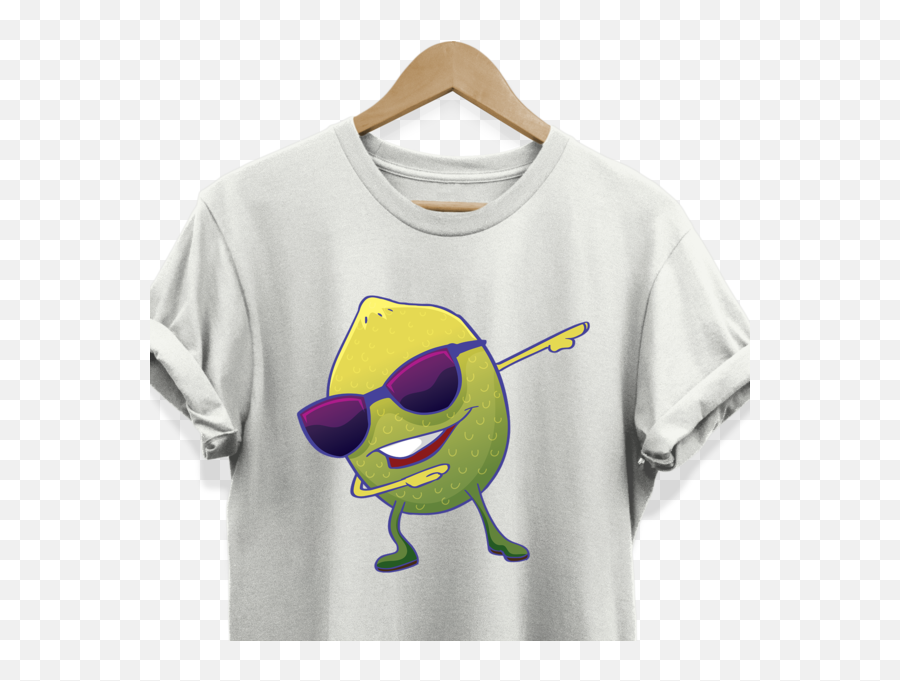 Lemon Lime Dabbing Tee Shirt For Men - Puppy Print T Shirt Women Emoji,Emoticon Emoji Tee Shirt Girls 10-12
