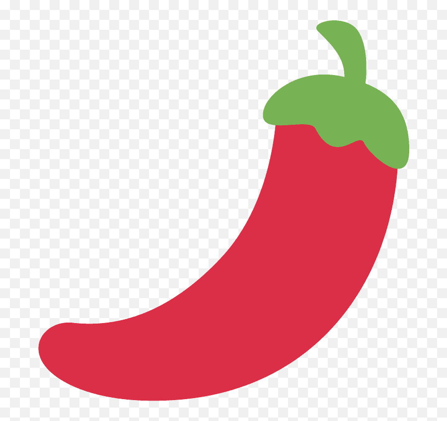 Hot Pepper Emoji - Hot Pepper Emoji,Heat Emoji