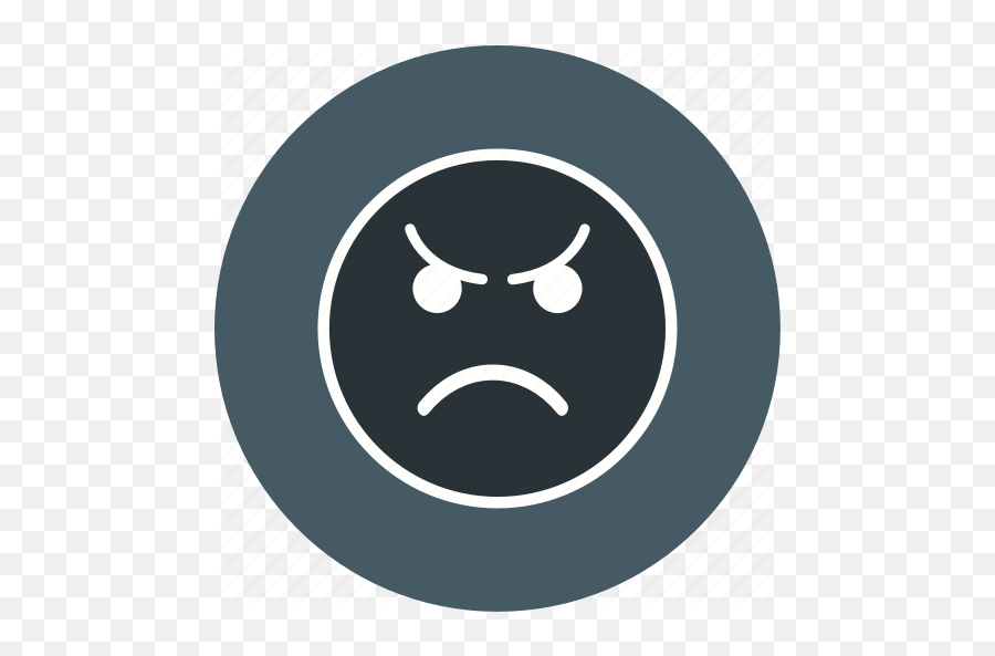 Angry Emoji Face Icon - Download On Iconfinder Happy,Stapler Emoji