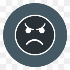 Angry Emoji Face Icon - Download On Iconfinder Happy,Stapler Emoji