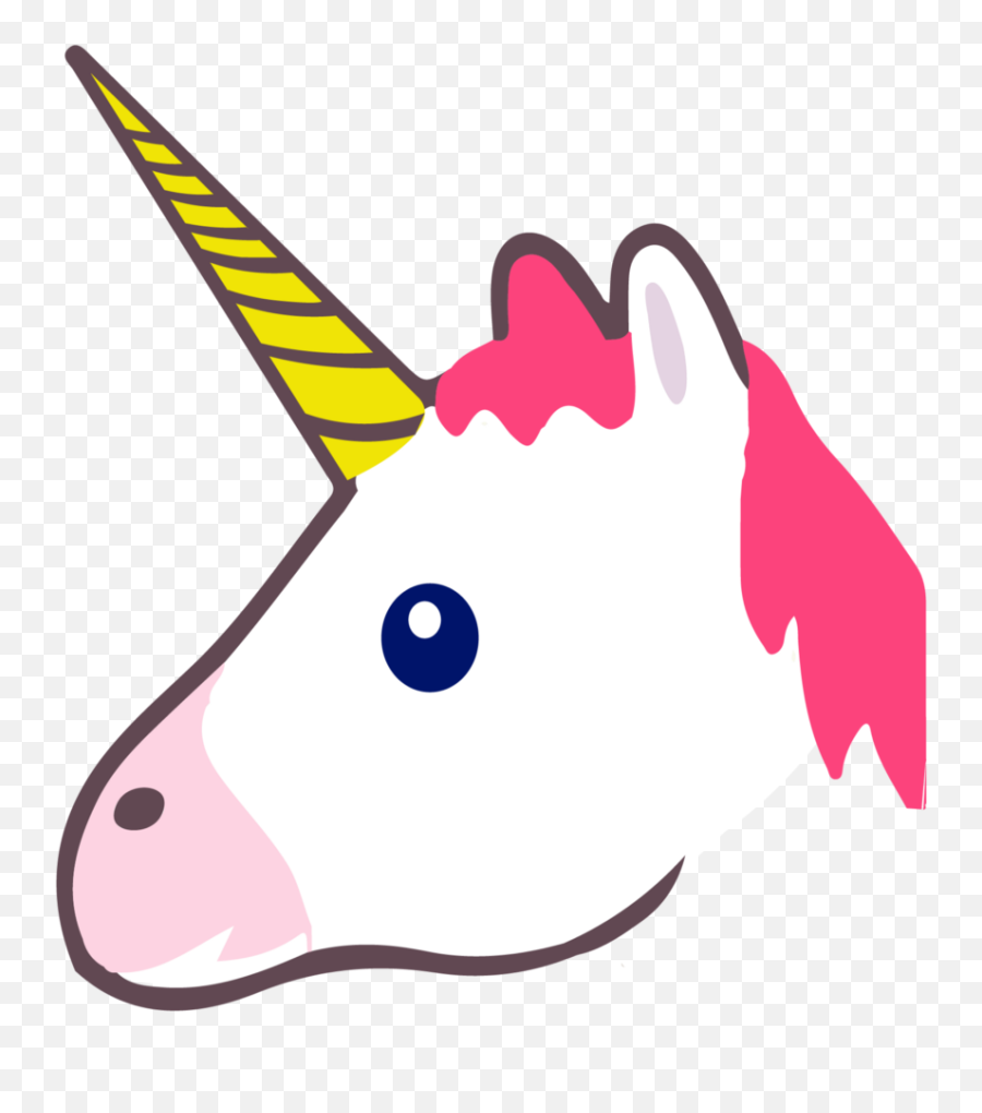 To Draw Unicorn Emoji Transparent Png - Unicorn,Unicorn Emoji