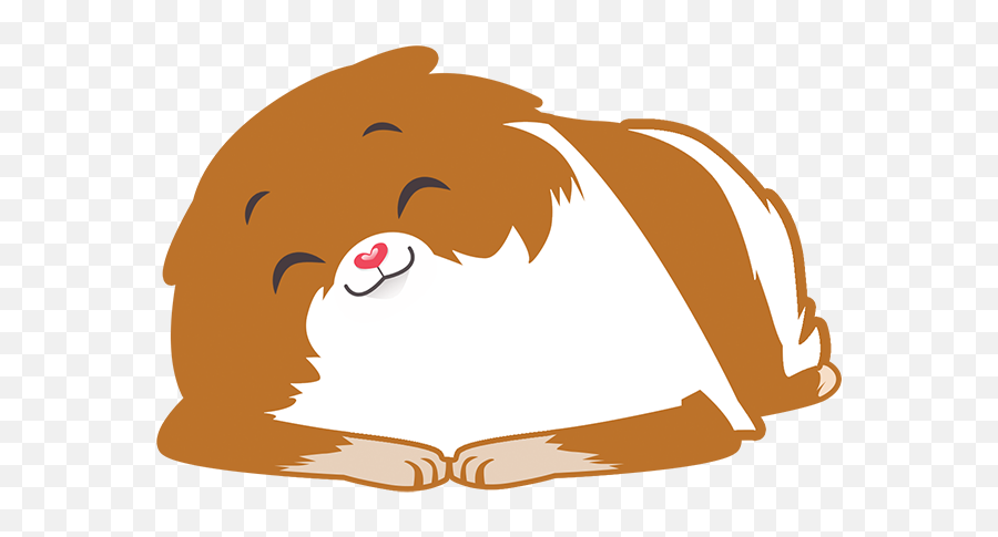 Pom Pom Pomeranian Stickers - Illustration Emoji,Pom Pom Emoji Iphone