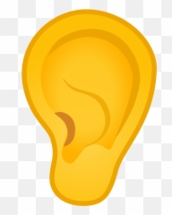 From - Emoticon Oreja Emoji,Brain Emoji
