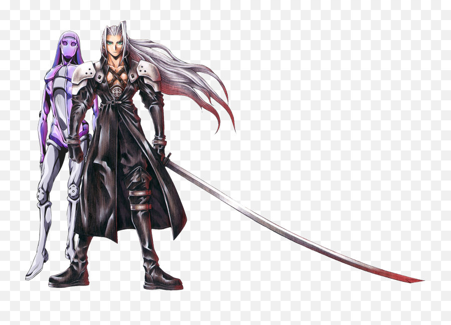 Leone Abbacchio And Moody Blues - Sephiroth Ff7 Concept Art Emoji,Kira Yoshikage Emojis