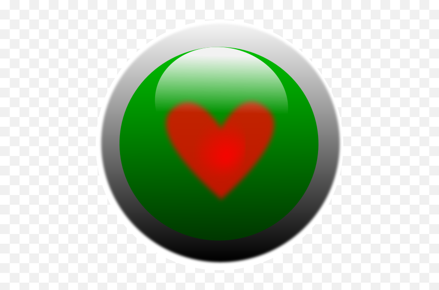 Free Clip Art Love Button By Pauthonic Emoji,Piercwed Heart Emoji