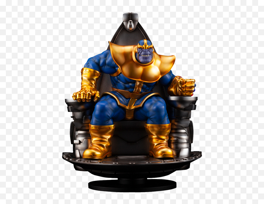 Thanos On Space Throne Fine Art Statue Sideshow Collectibles Emoji,Thanos Snap Emoticon Reddit