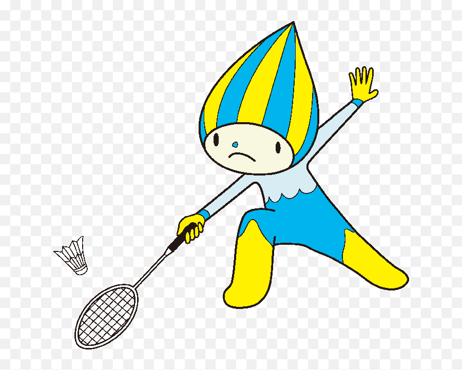 Badminton Minamo Clipart - Playing Sports Emoji,Badminton Emoji