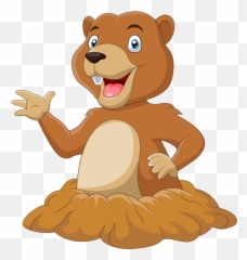 Groundhog Clipart Transparent 1 - Clipart World Emoji,Emojis Durmiendo