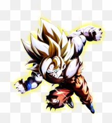Goku Ssj Namek Render Dragon Ball Legends - Renders Aiktry Emoji,Dragon Ball Namekian Facebook Emoji
