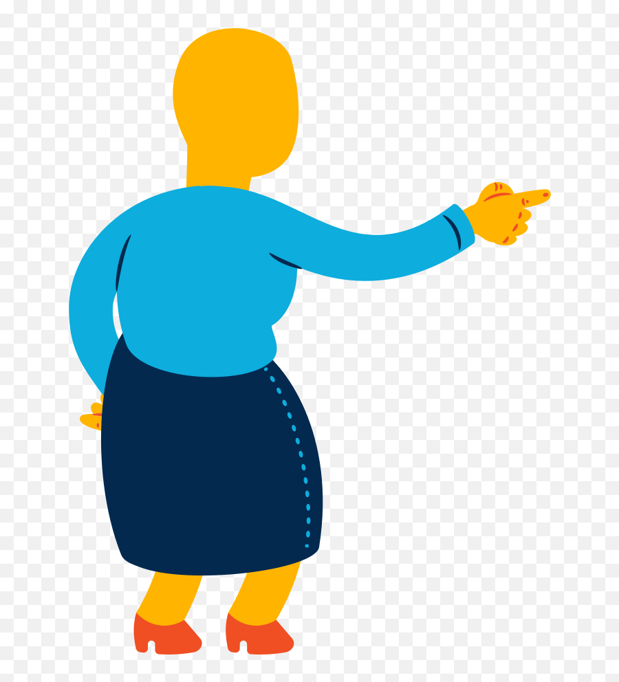 Old Woman Pointing Back Illustration In Png Svg Emoji,Emoji Pointing At You
