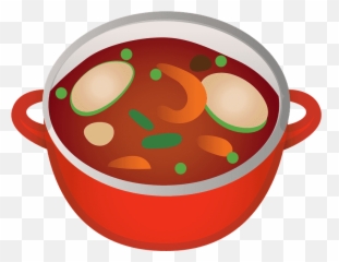 Pot Of Food Emoji Clipart - Comida Emoji,Food Emoji Clipart