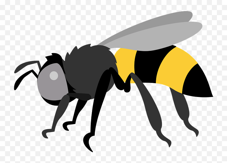 Bee Clipart - Parasitism Emoji,Hornet Emoji