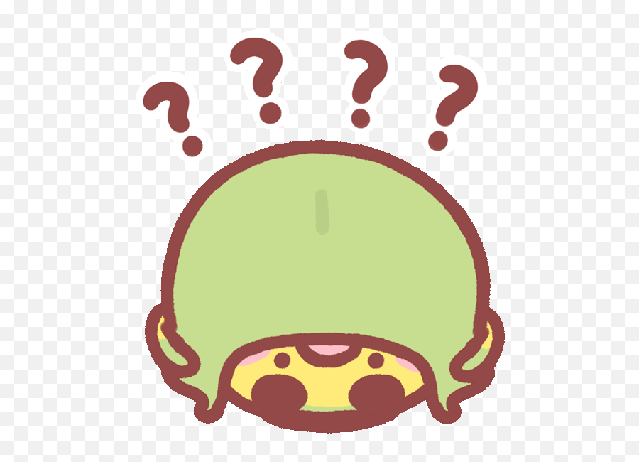 Download Gif Question Mark Cartoon Png Base Man Transparent - Question Mark Gif Transparent Background Emoji,Question Mark Emoji Png