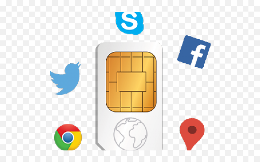 Sim Card Clipart Transparent - Data Sim Transparent Data Sim Card Png Emoji,Dreadlock Emoji