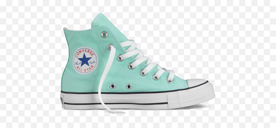Chuck Taylors Womens Converse Sneakers - Converse Mint Green Shoes Emoji,Star Shoes Emoji