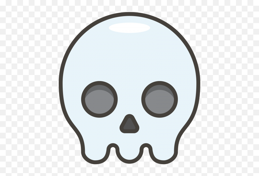 Skull Emoji - Caveira De Kill Png,Skull And Bones Emoji