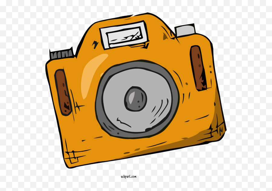 Icons Cameras U0026 Optics Camera Yellow For Camera Icon - Portable Emoji,Camera Emoji Transparent