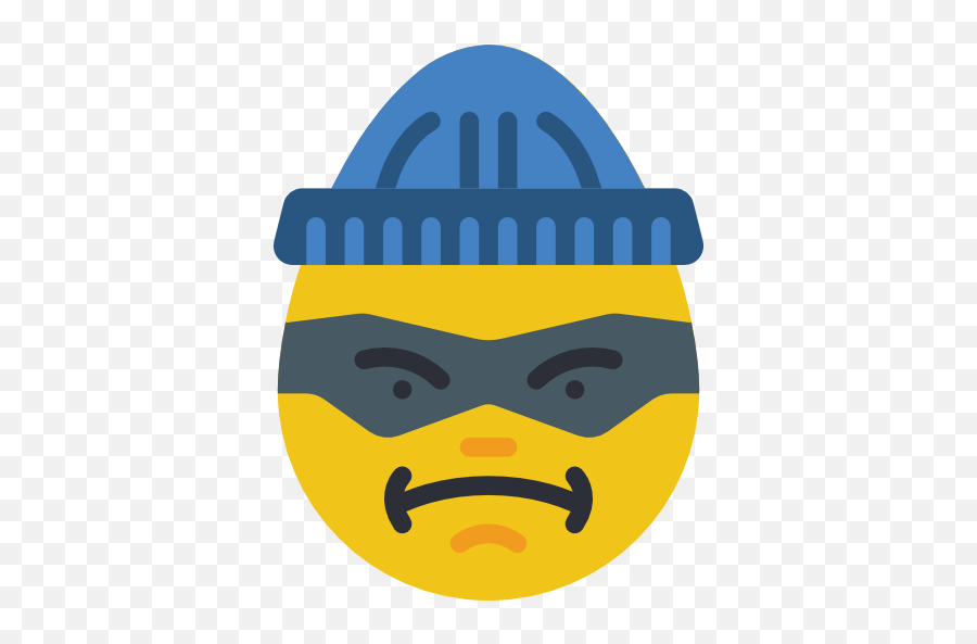Burglar - Free Smileys Icons Emoji Ladrón,Criminal Emoji