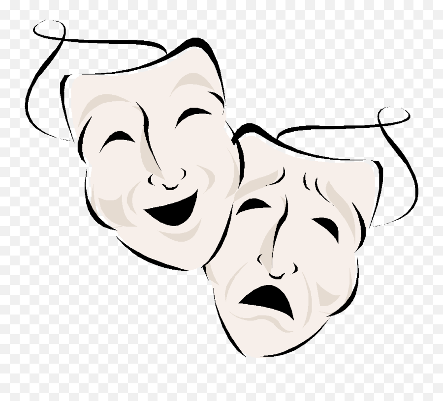 Free Black And White Drawings Of Faces Download Free Clip - Drama Club Draw Emoji,Draw A Face Woth Each Emotion