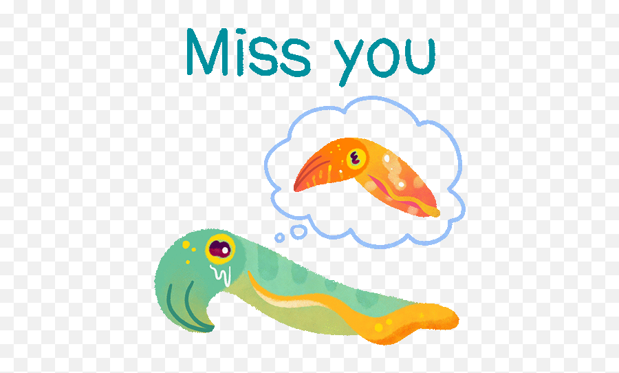 Miss You Sad Gif - Soft Emoji,Cuttlefish Emotions