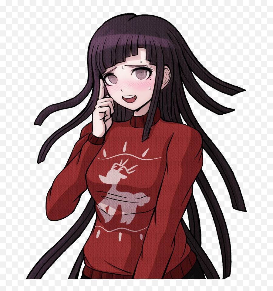 Danganronpa Tier List Images - Mikan Tsumiki Sprite Edit Emoji,Christmas Emoji Copypasta