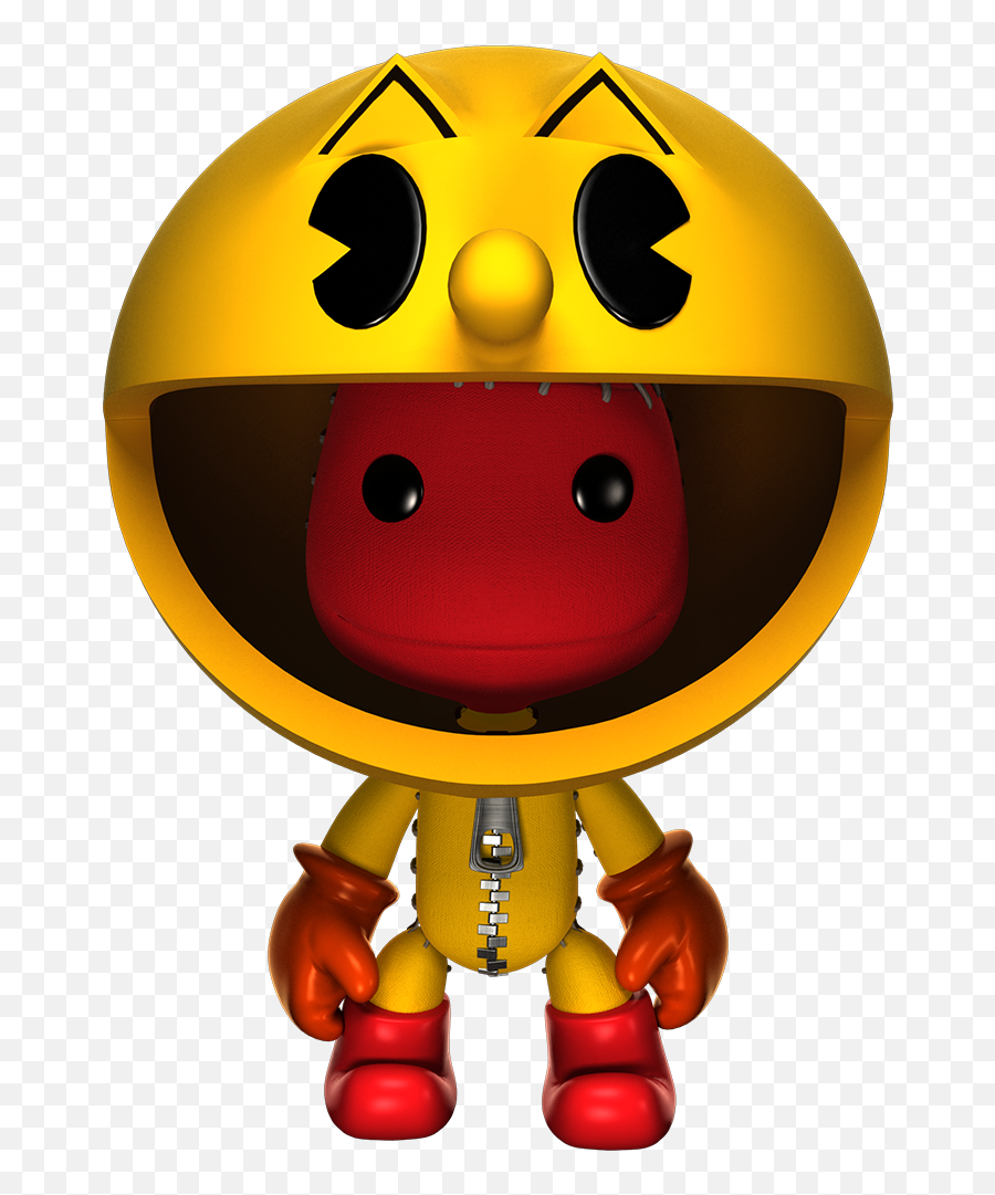 Daily Pac - Sack Appreciation Thread Littlebigplanet Pac Man Little Big Planet Emoji,Unsure Emoticon Clipart