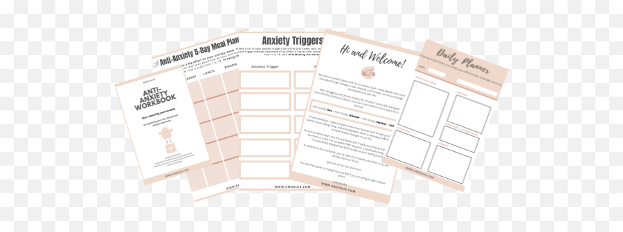 Download Your Free Printable Anxiety Workbook Pdf Amosuir - Document Emoji,Daily Check In Sheet Emotions Pdf