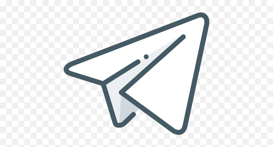 Logo Telegram Airplane Air Plane Paper Free Icon Of - Icon Telegram Svg Emoji,Viber Emoticons For Telegram