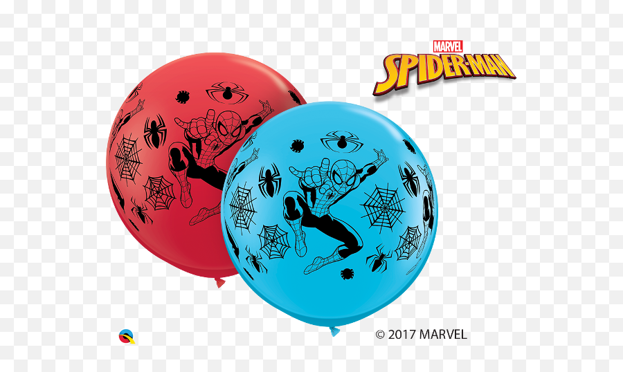 Toys U0026 Games Party Banner Balloons 10 Count Marvels Spider - Balloons Spiderman Png Emoji,Spiderman Emoticons