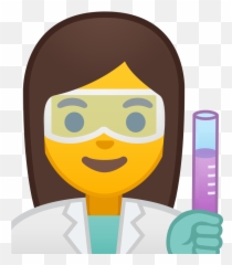 Woman Scientist Emoji - Scientist Icon Png,Science Emoji