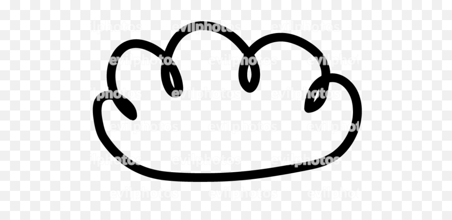 Cloud Drawing - Happy Emoji,Cloud Emoticon Art