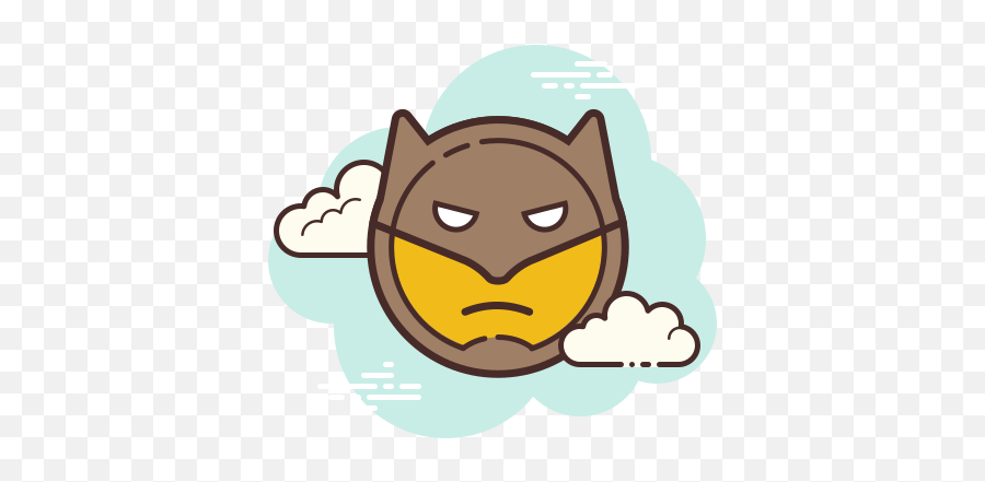 Icono De Batman Emoji Estilo Cloud - Music Icon Aesthetic,Imagenes De Manitos Emoticon