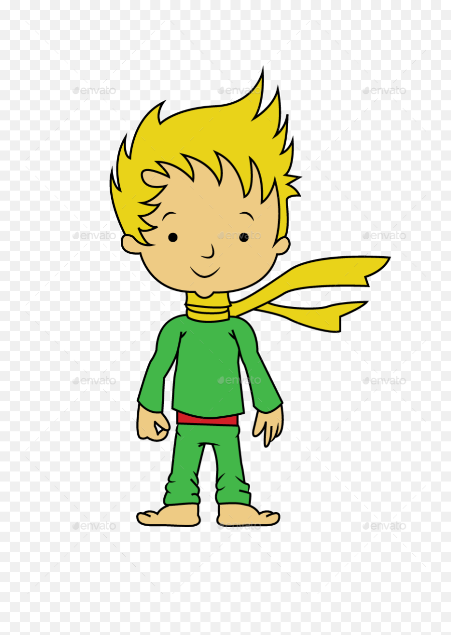 Clip Art The Little Prince Clipart The - Little Prince Cartoon Png Emoji,The Little Prince Emoticon