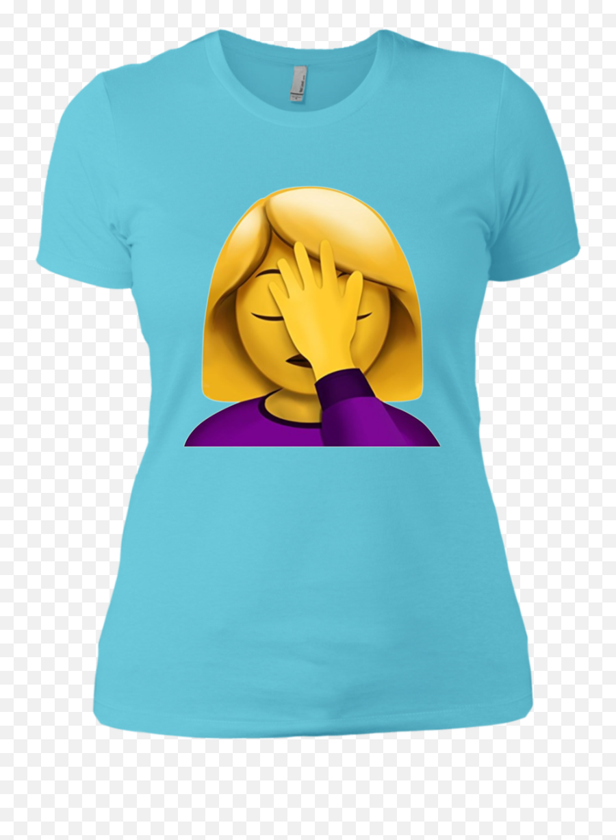 Facepalm Emoji T - Short Sleeve,Facepalm Emoji Png