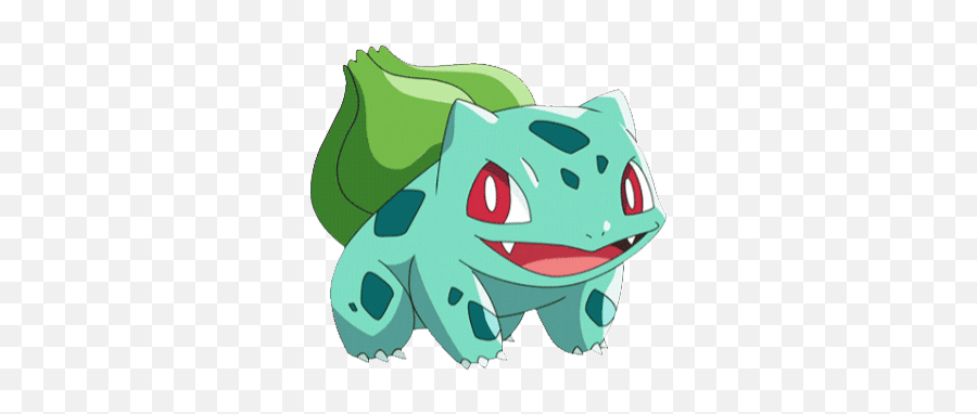 Top Moving Art Stickers For Android - Bulbasaur Gif Transparent Background Emoji,Emoticons That Move