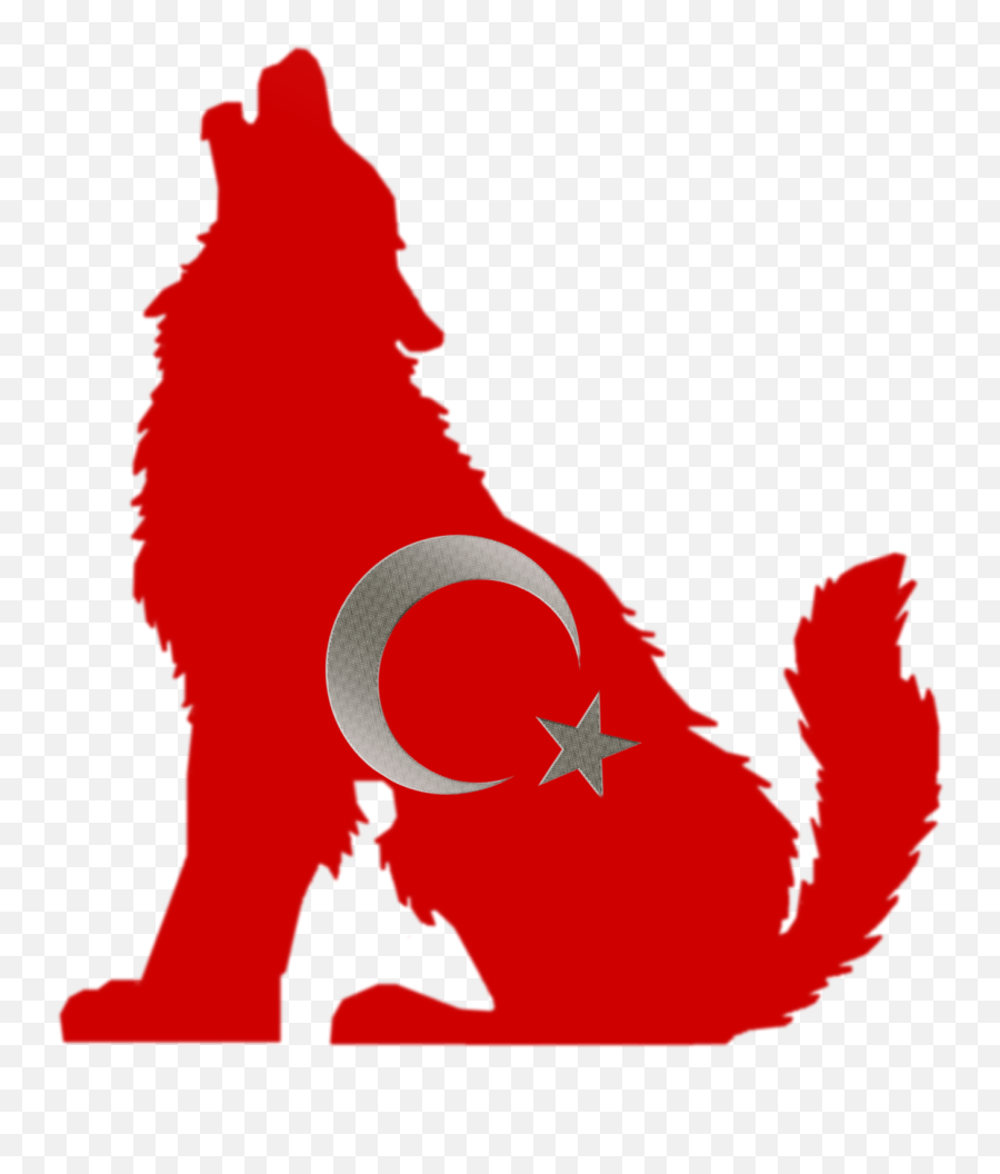 The Most Edited Azerbaycan Picsart - Wolf Silhouette Emoji,Wolf Moon Emoticon